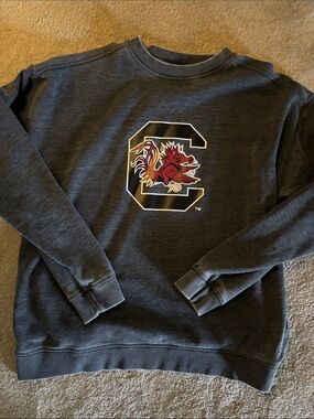 South Carolina Gamecocks Dark Gray Crewneck Sweatshirt small
